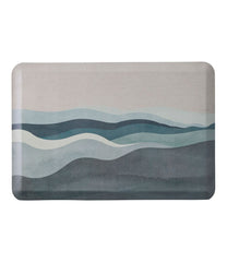 Happy Feet Comfort Mat, Watercolor Waves | L.L.Bean