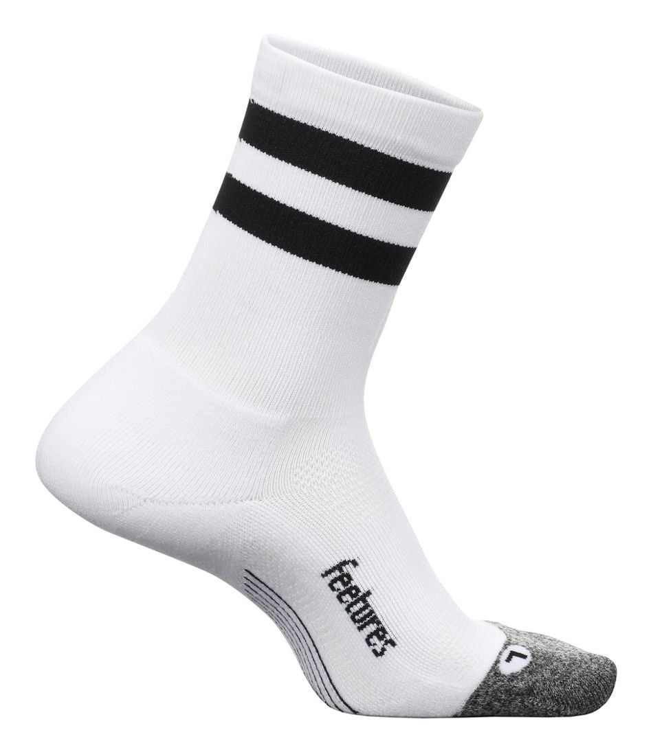 Adults' Feetures Mini Crew Stripe Light Cushion Socks | L.L.Bean