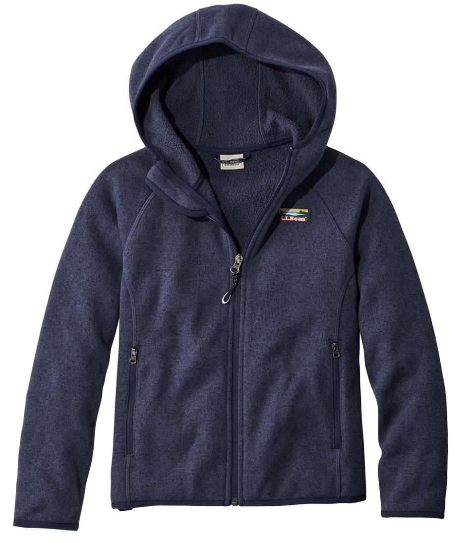 Kids' Sweater Fleece, Hooded | L.L.Bean