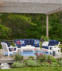All-Weather Patio Sofa with Textured Cushions | L.L.Bean
