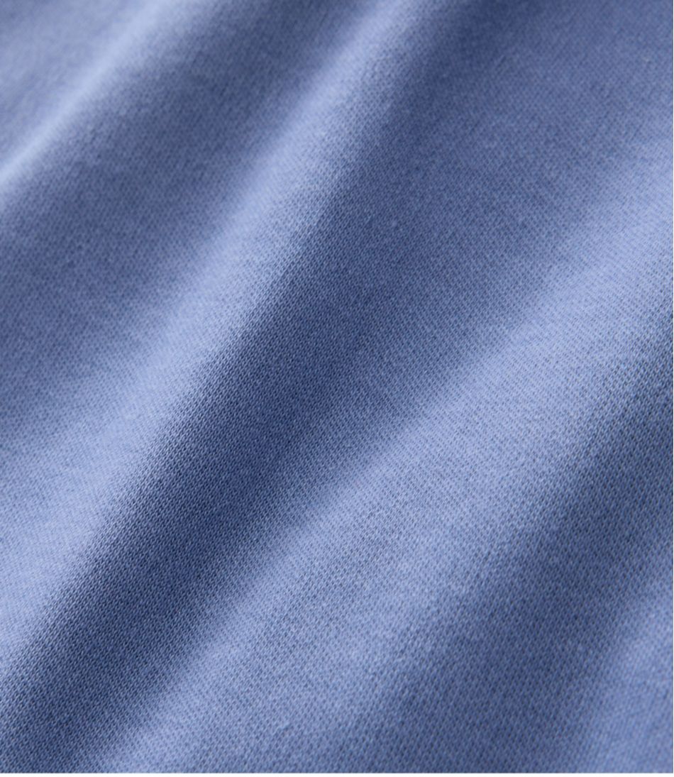 Women's Pima Cotton Tee, Long-Sleeve Crewneck Cardigan | L.L.Bean