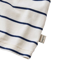 Women's Soft Stretch Supima-Blend Tee, Scoopneck Short-Sleeve Stripe | L.L.Bean