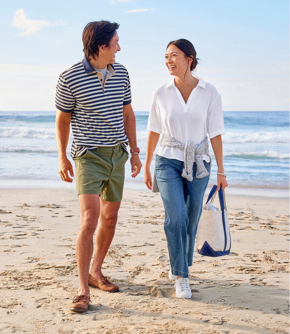 Women's Cloud Gauze Shirt, Polo | L.L.Bean