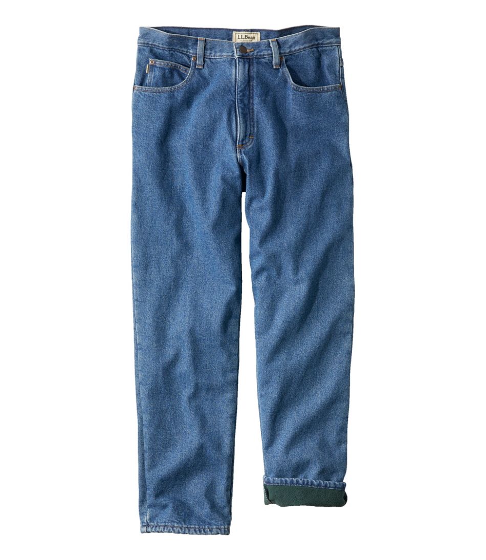 Men's Double L® Jeans, Classic Fit, Fleece-Lined | L.L.Bean