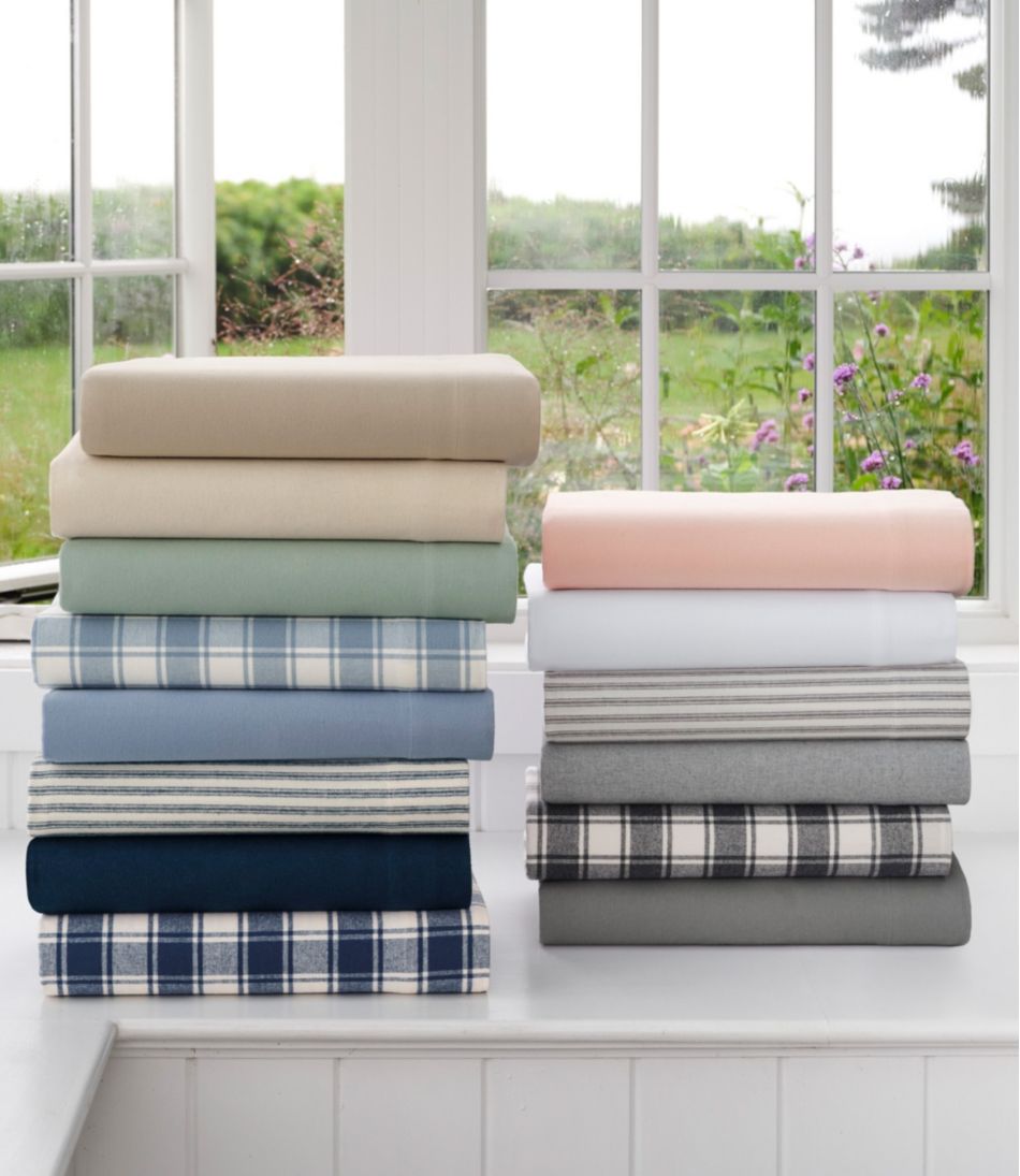 Ultrasoft Comfort Flannel Pillowcases, Set of Two | L.L.Bean