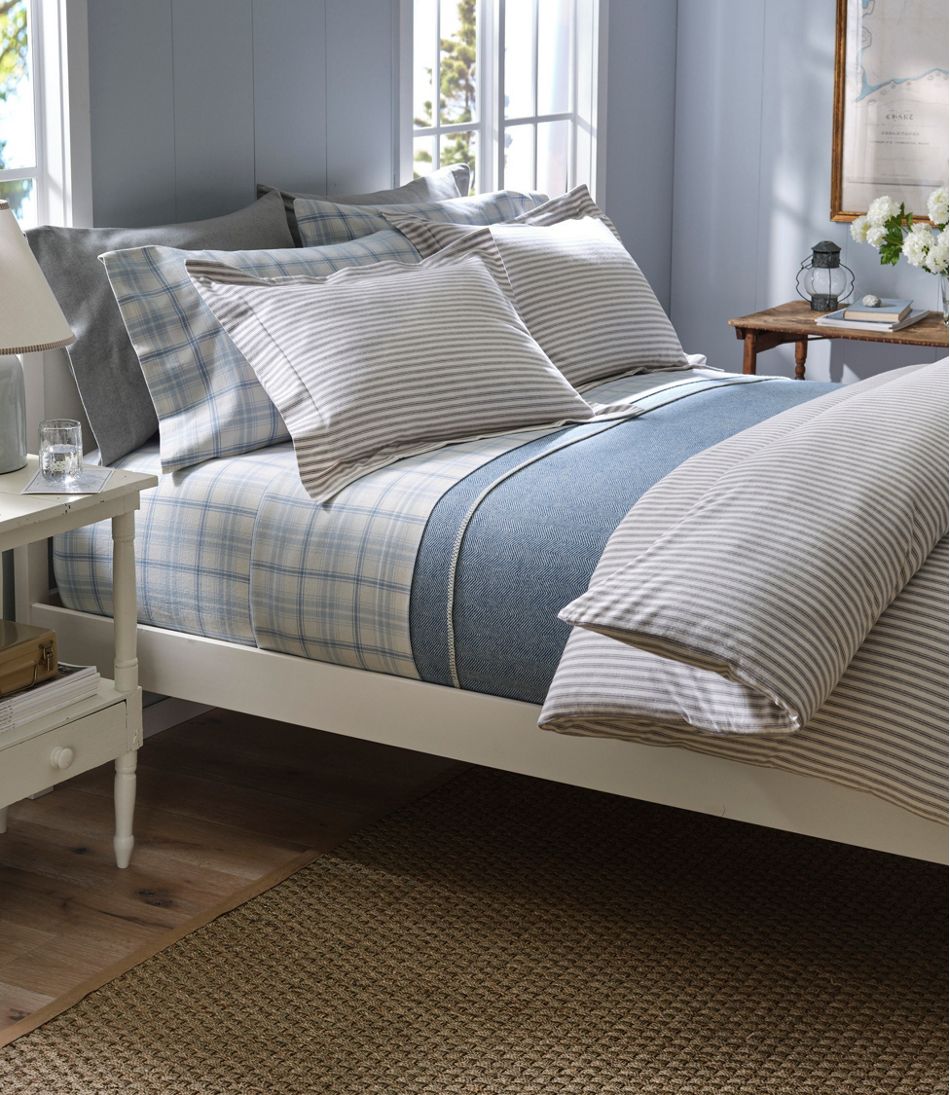 Ultrasoft Comfort Flannel Sheet Set, Plaid | L.L.Bean