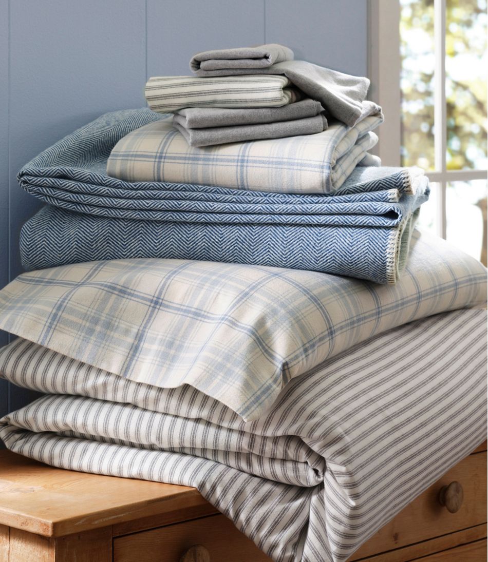 Ultrasoft Comfort Flannel Sheet Set, Plaid | L.L.Bean