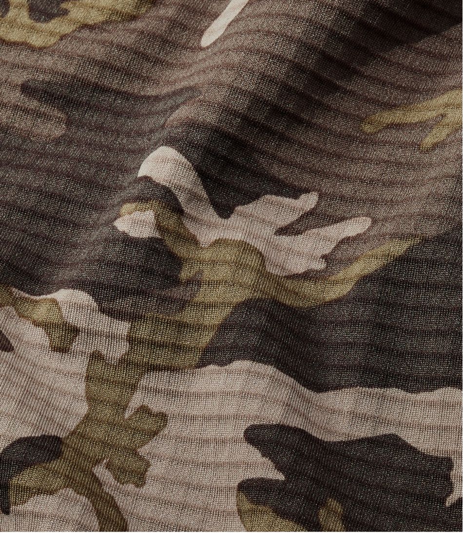 Men's Heavyweight Base Layer Crew Top, Print | L.L.Bean