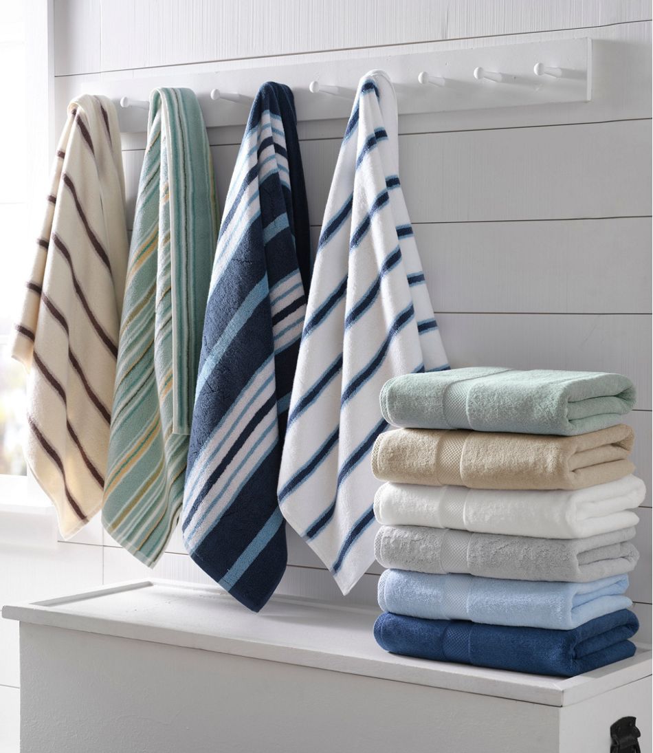 Premium Cotton Towels, Stripe | L.L.Bean