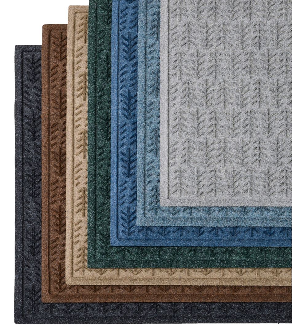 Everyspace Recycled Waterhog Mat, Trees, 3' Wide | L.L.Bean